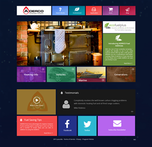 Wordpress Design by pb for Eco Fuel Plus Limited | Design: #5599525