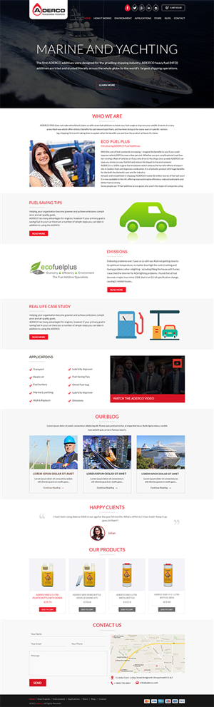Wordpress Design by Creative Usha for Eco Fuel Plus Limited | Design: #5717582