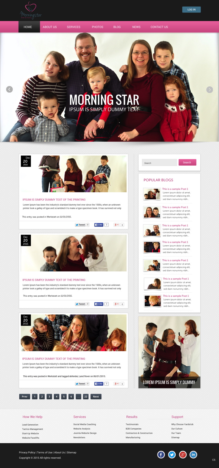 Web Design by pb for this project | Design #5599697