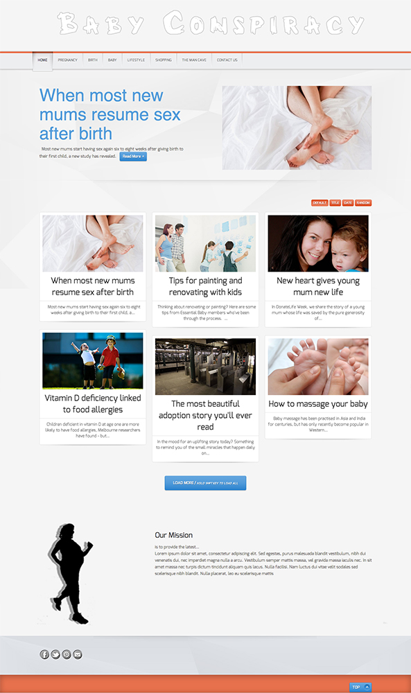Diseño Web por PauloF para este proyecto | Diseño #1556187