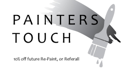 Business Card Design by Amy Dawson - Design for Painters Touch | Design #5583765
