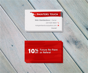 Residential and Commercial Painting Business card design | Business Card Design by nreimer