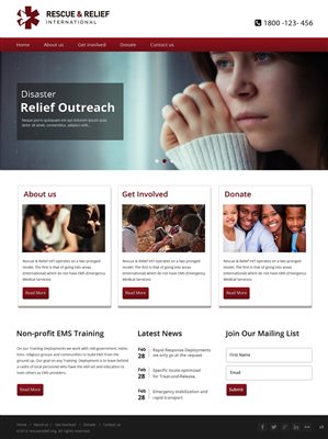 Wordpress Design by pb for Tapestry Productions Inc | Design: #5588419
