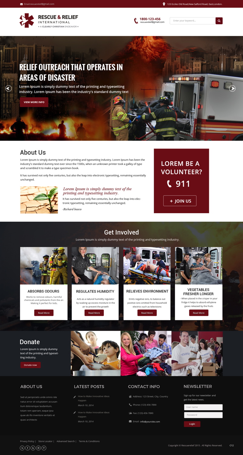 Wordpress Design by pb for Tapestry Productions Inc | Design #5588443