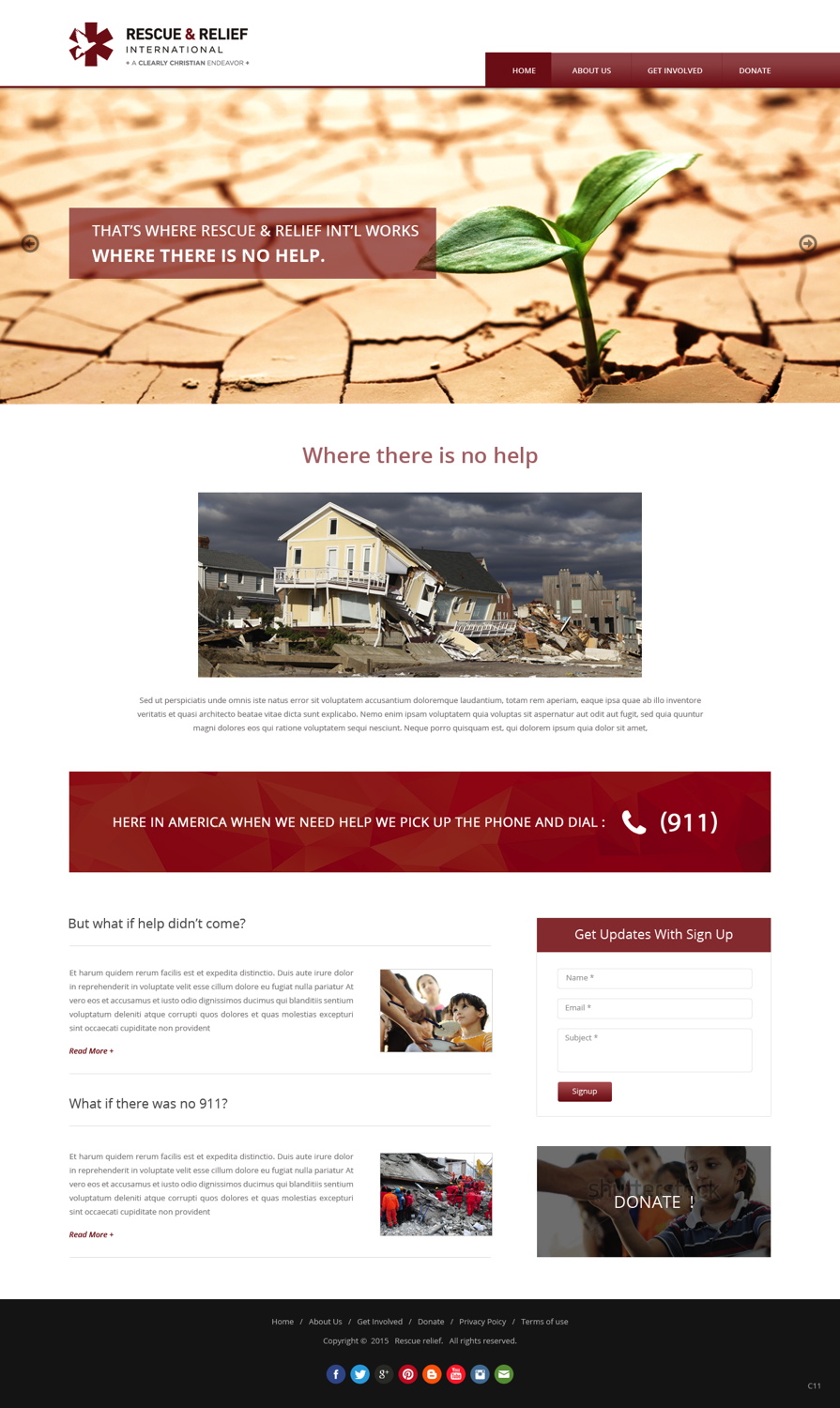Wordpress Design by pb for Tapestry Productions Inc | Design #5588472