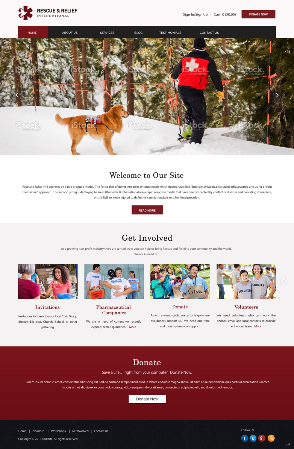 Wordpress Design by pb for Tapestry Productions Inc | Design #5588485