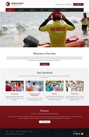 Wordpress Design by pb for Tapestry Productions Inc | Design: #5588505