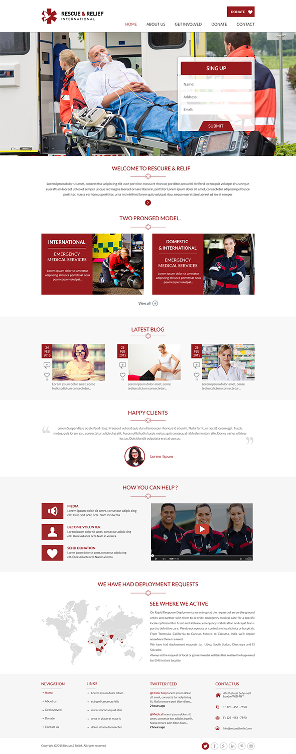 Wordpress Design by Creative Usha for Tapestry Productions Inc | Design #5657570