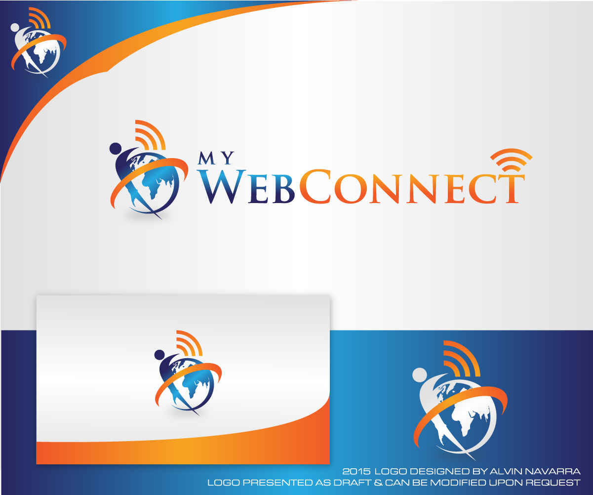 Logo Design by alvinnavarra for My Web Connect, LLC | Design #5643825