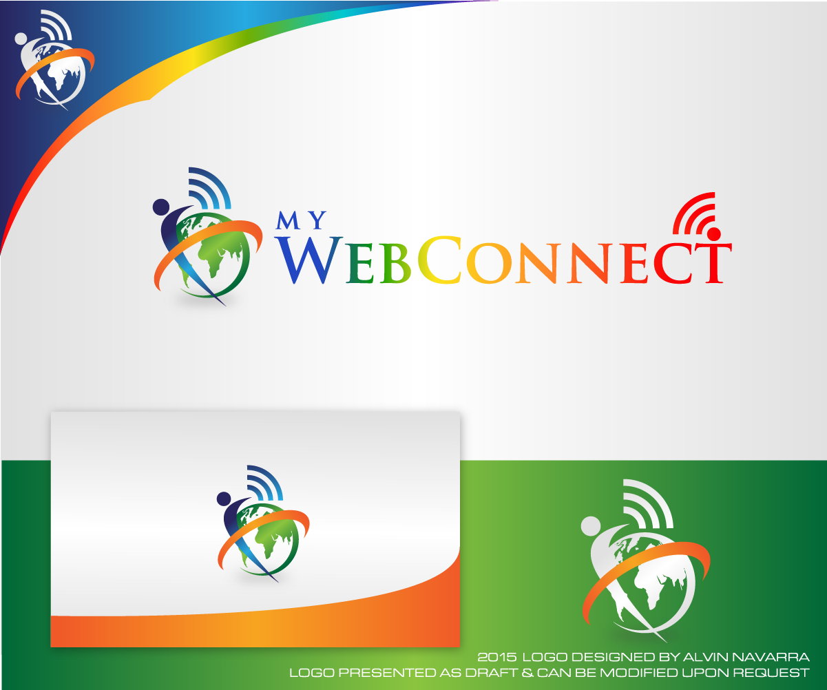 Logo Design by alvinnavarra for My Web Connect, LLC | Design #5659103