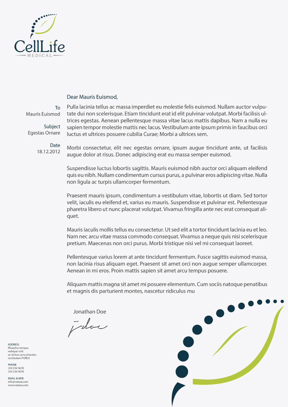 Letterhead Design by Selda for  Annabel & Co. | Design #5604442