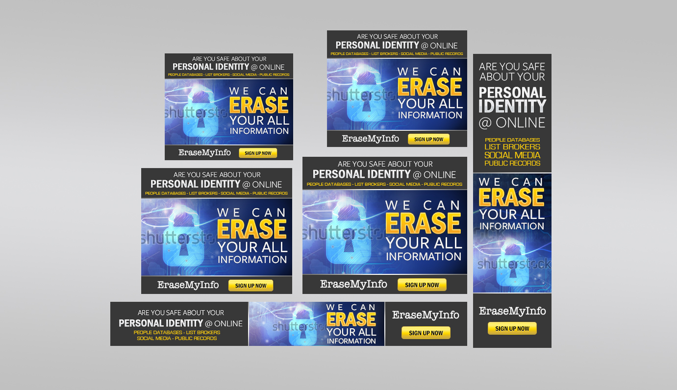 Masculine Conservative Internet Banner Ad Design For A Company