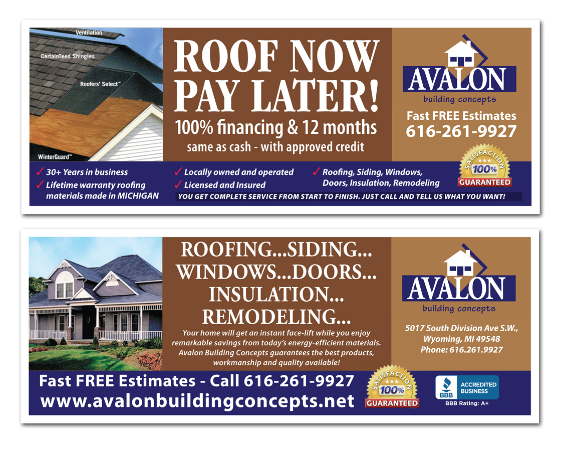 roofing flyers