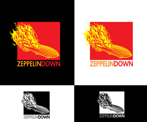 Zeppelin Down | Logo Design by SangBlater