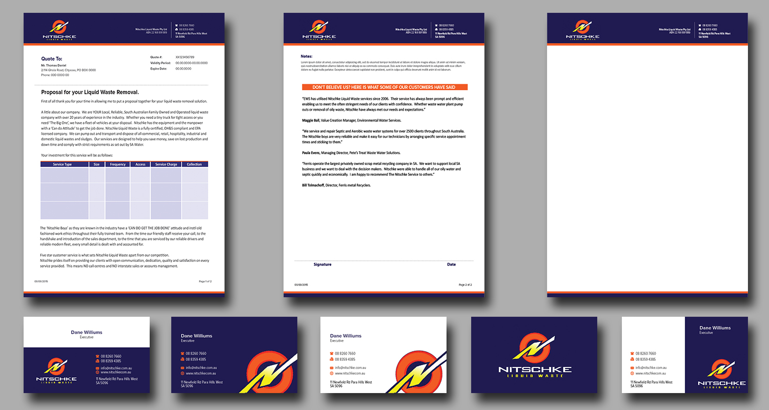 Letterhead Design by kousik for Signal waste and recycling | Design #5748091