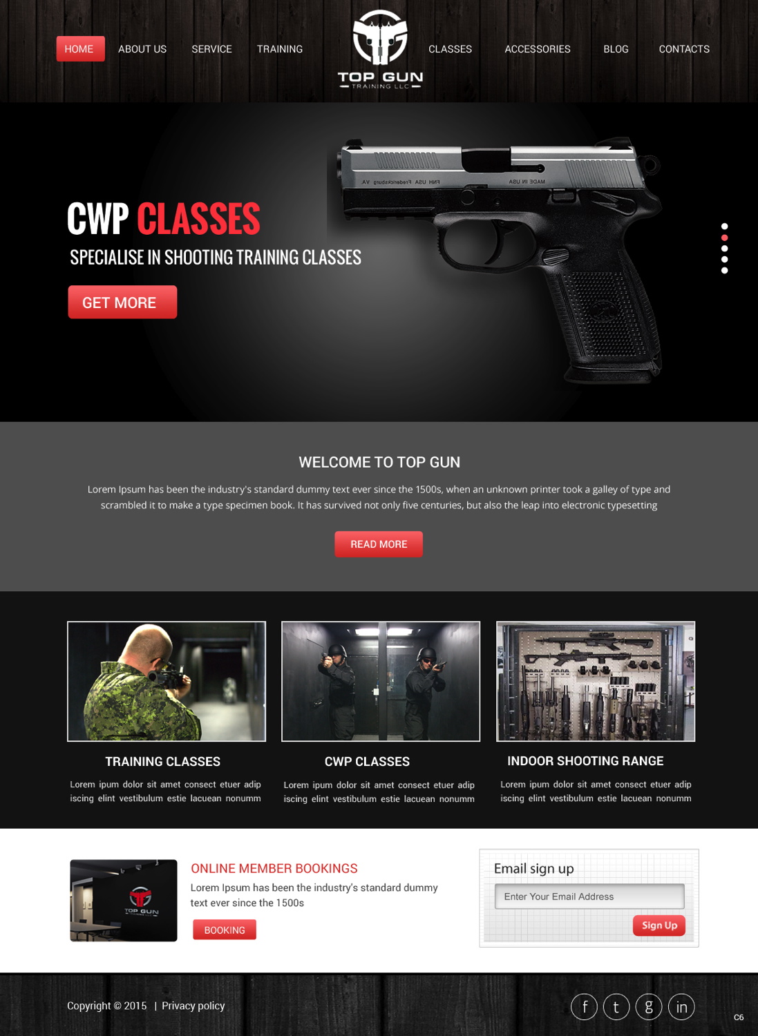Web Design by pb for this project | Design #5599918