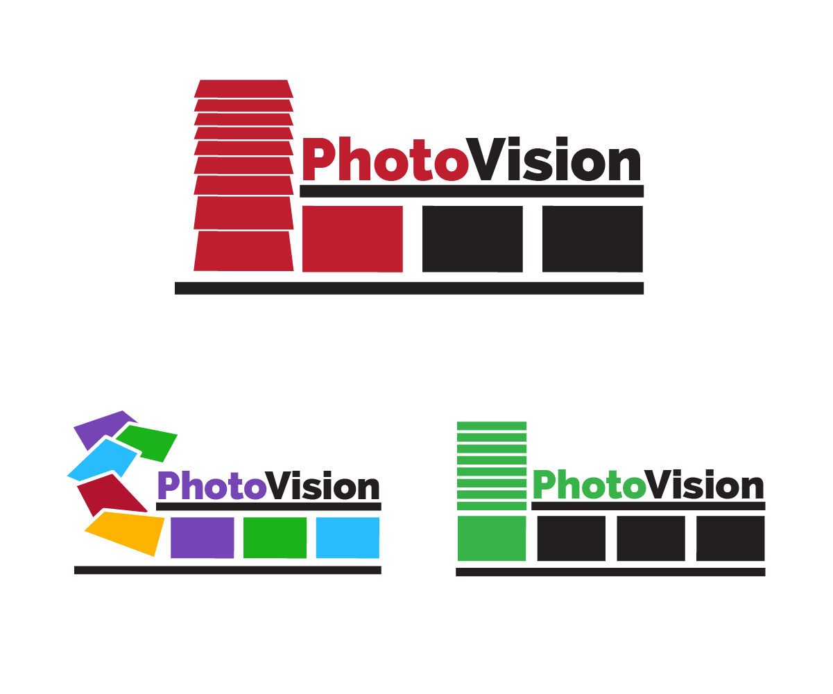 Logo Design by wildcowdesigns for PhotoVision, Inc. | Design #5614446