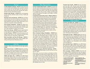 Brochure Design by tiffbutler for Le Plaza Spa | Design: #5586318
