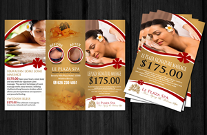 Brochure Design by ESolz Technologies for Le Plaza Spa | Design #5594129