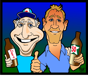 Caricature drawing | Graphic Design by ChrisMoon