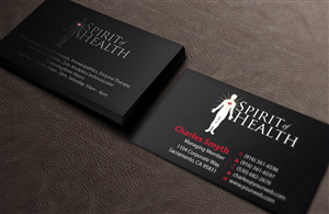 Spirit of Health Business Card Design - Vitamins, Minerals, Bulk Herbs and great health supplements