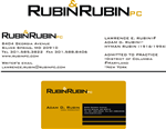 Stationery Design by SiddKidd for Rubin & Rubin, P.C. | Design: #8168