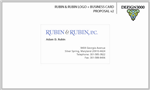 Stationery Design by DEZIGN 3000 for Rubin & Rubin, P.C. | Design: #8025