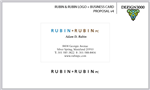 Stationery Design by DEZIGN 3000 for Rubin & Rubin, P.C. | Design: #8097
