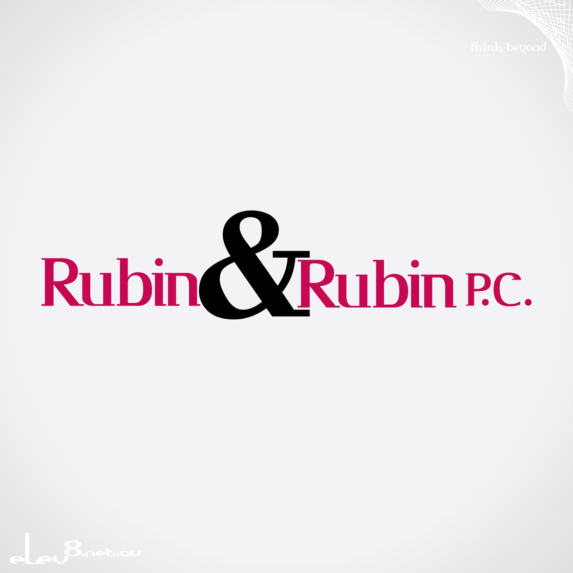 Stationery Design by elev8.net.au for Rubin & Rubin, P.C. | Design #8087