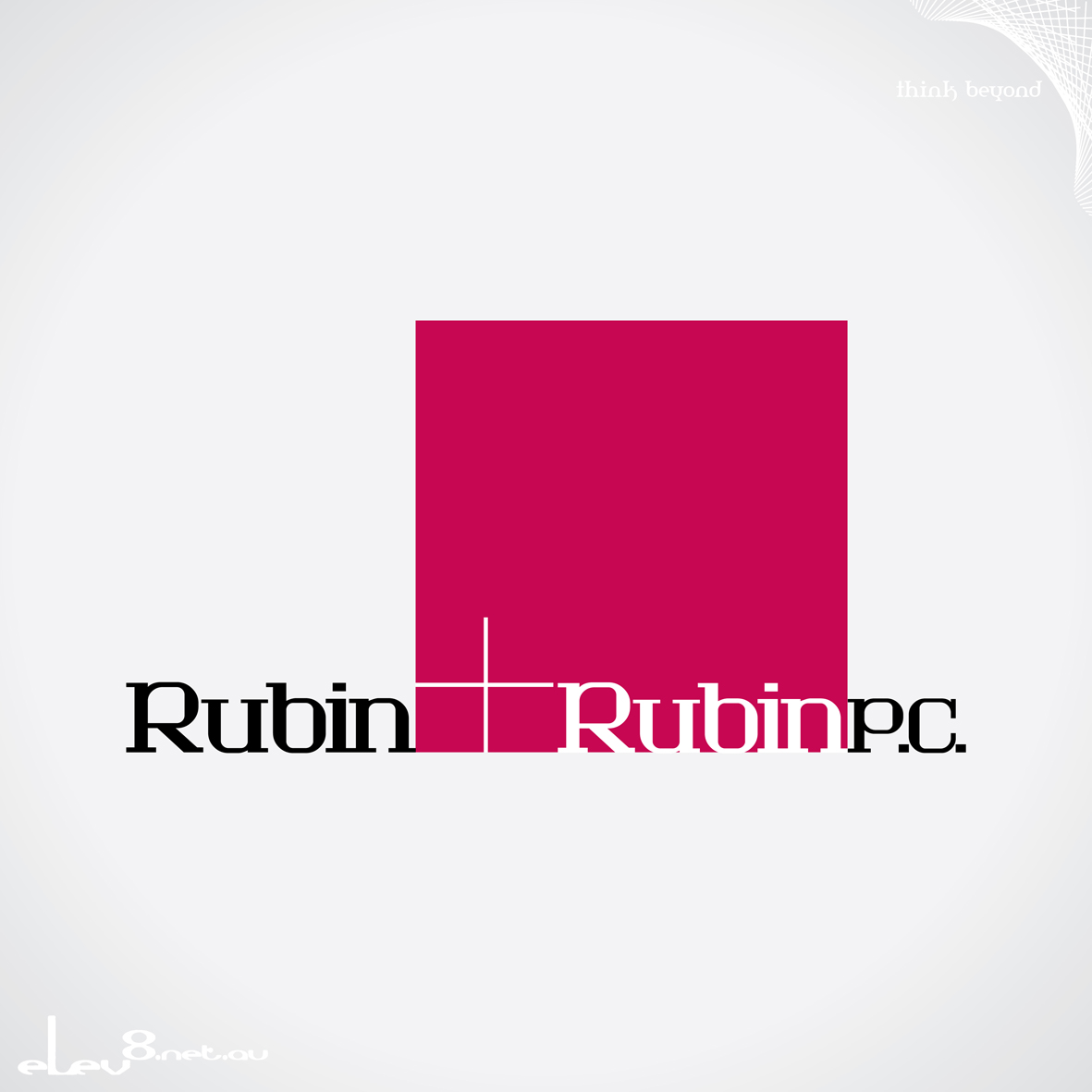 Stationery Design by elev8.net.au for Rubin & Rubin, P.C. | Design #8090