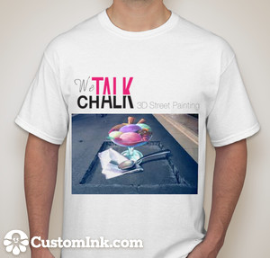 T-shirt Design by alfath for We Talk Chalk | Design #5577353