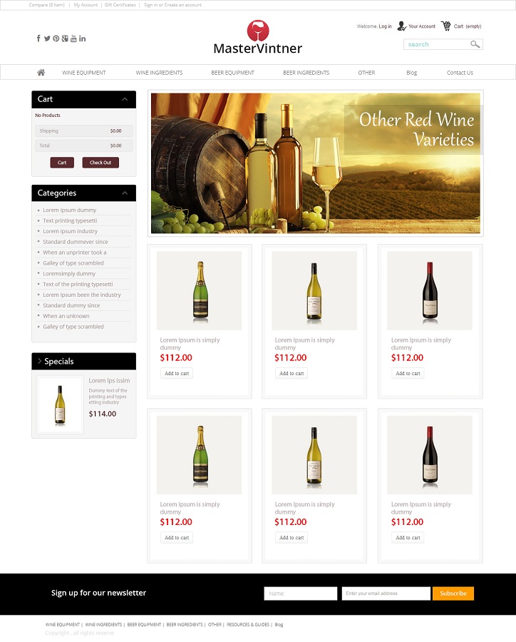 BigCommerce Design by Kuldeepak for Addison Feen Insight, Inc. | Design #6148340