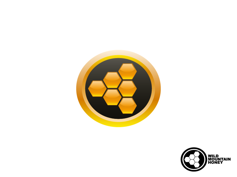 Logo Design by Jaymin Tanna for Wild Mountain Honey | Design #1540657
