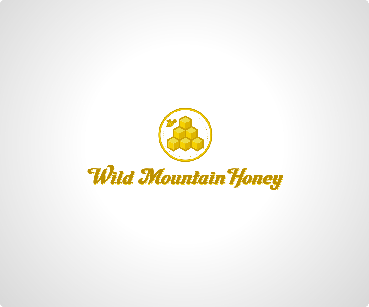 Logo Design by SM Makes Stuff for Wild Mountain Honey | Design #1537855