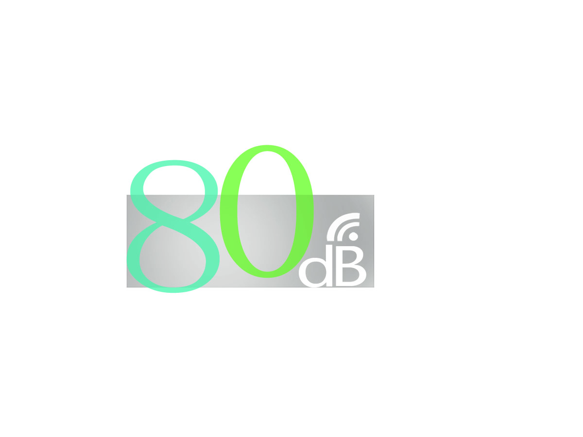 Diseño de Logo por roshin para 80 dB Communications | Diseño #5595880