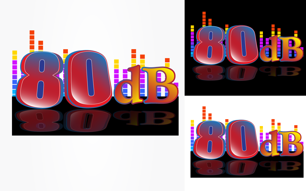 Logo Design by tballest for 80 dB Communications | Design #5606360