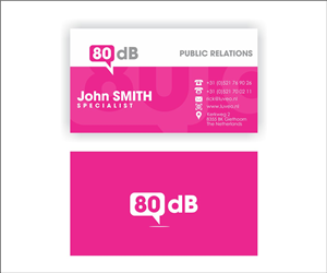 Logo Design by stranger for 80 dB Communications | Design: #5627046