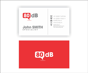 Logo Design by stranger for 80 dB Communications | Design #5632297