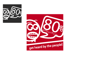 Logo Design by dann for 80 dB Communications | Design #5613356