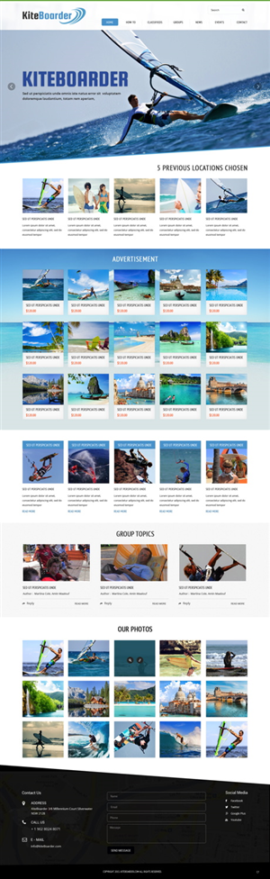 Web Design by pb for this project | Design #5587978