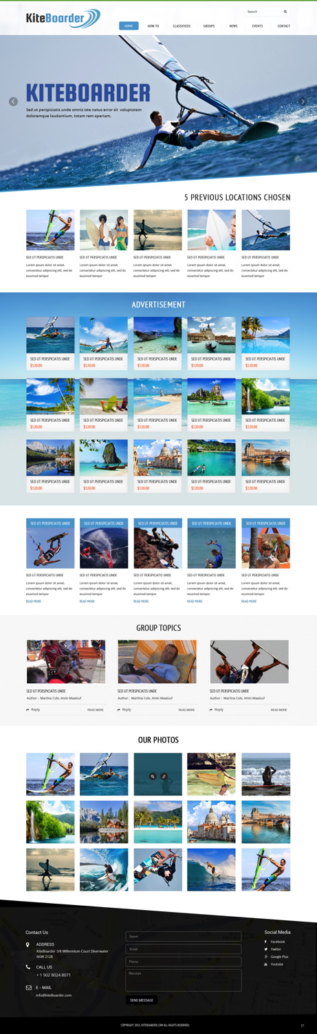 Web Design by pb for this project | Design #5599614