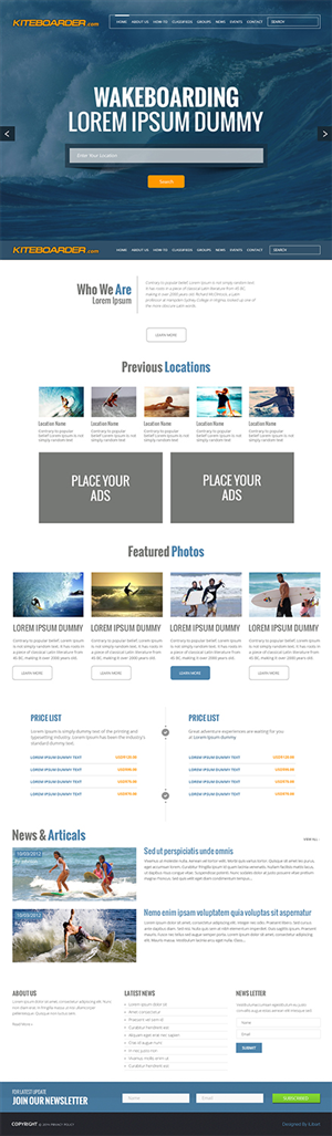 Web Design by iLibart for this project | Design #5599924