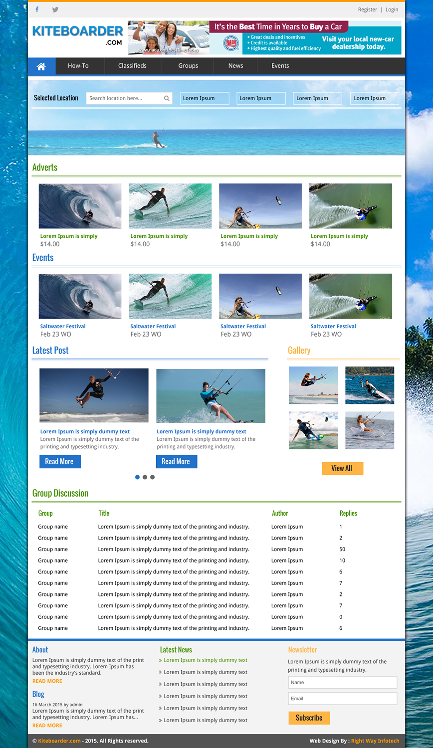 Web Design by rightway for this project | Design #5699945