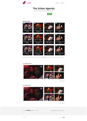 Web Design by Angga for FCG Media | Design #1565811