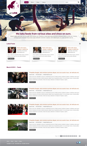 Web Design by pb for FCG Media | Design: #1538764