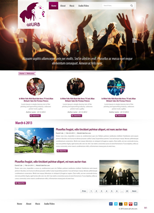 Web Design by pb for FCG Media | Design: #1542164
