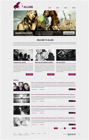 Web Design by pb for FCG Media | Design: #1542167