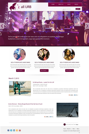 Web Design by pb for FCG Media | Design: #1542174