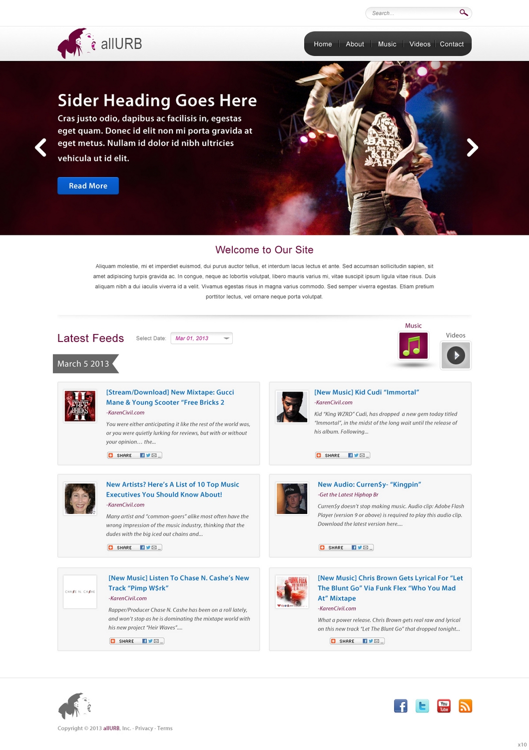 Web Design by pb for FCG Media | Design #1546061