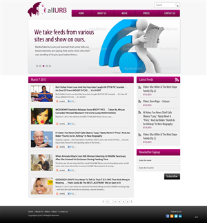 Web Design by pb for FCG Media | Design: #1546062